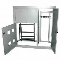 Этажный щит Basic мод., IP31, встраиваемый, металл, серая дверь |  код. mb05-06-00 |  EKF